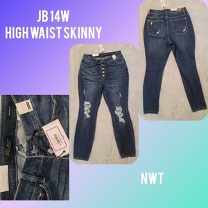 Judy Blue 14w HW Skinny jeans